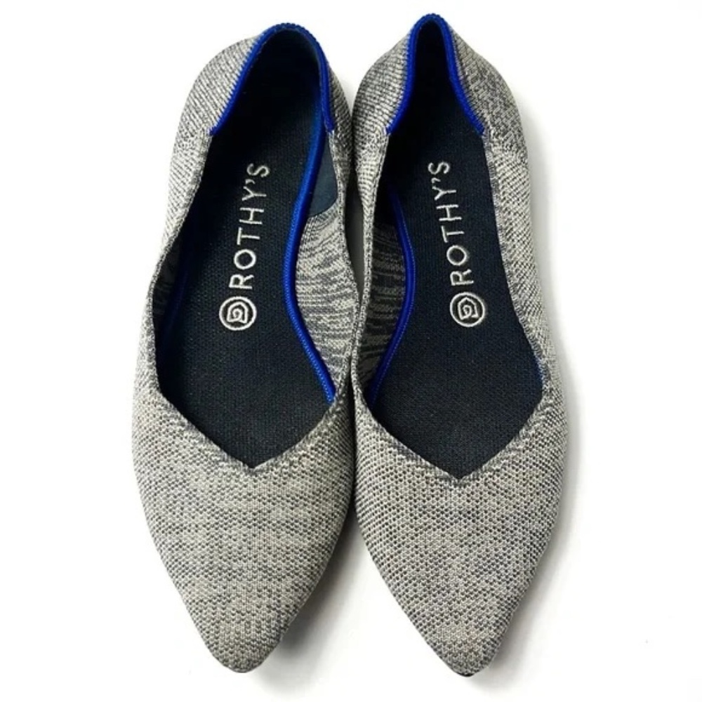 Rothy's "The Point" Light Gray